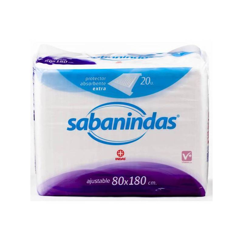 SABANINDAS CAMA 80X180 20 UNIDADES