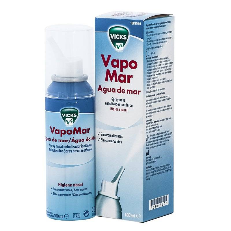 Vicks VapoMar Isotónico Spray Nasal Agua de Mar - VFarma