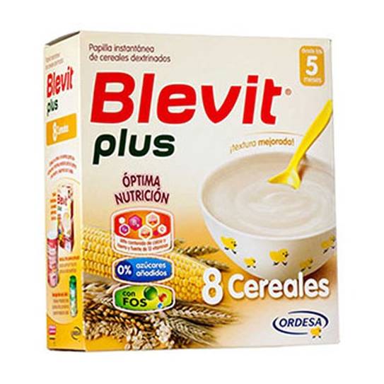 Blevit Plus 8 Cereales 600grs - VFarma - Parafarmacia y Medicamentos  online. 24h al cuidado de tu salud.